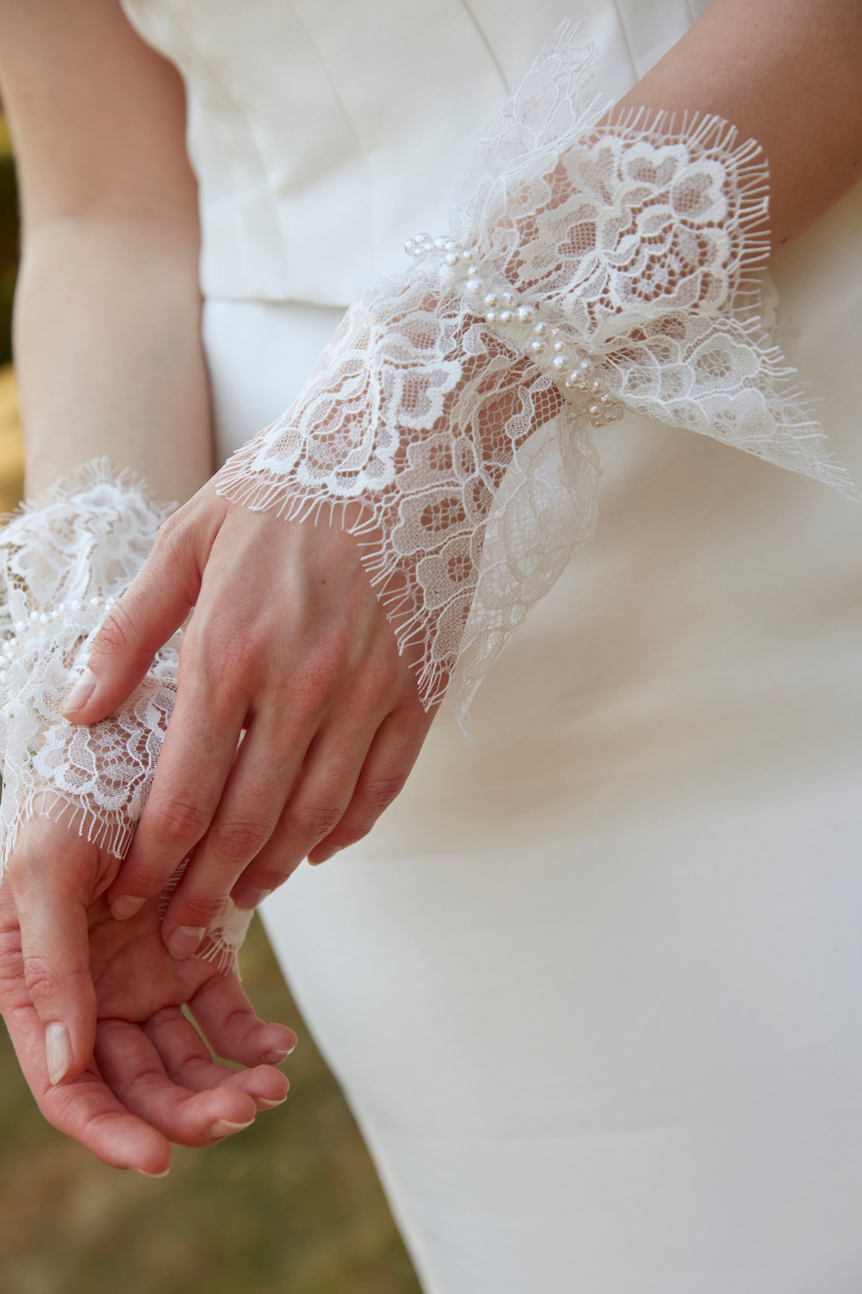 Roselle Lace Cuffs