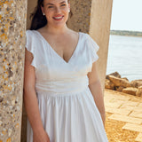 Satine Flutter Sleeve Shrug